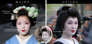 perbedaan geisha dan maiko
